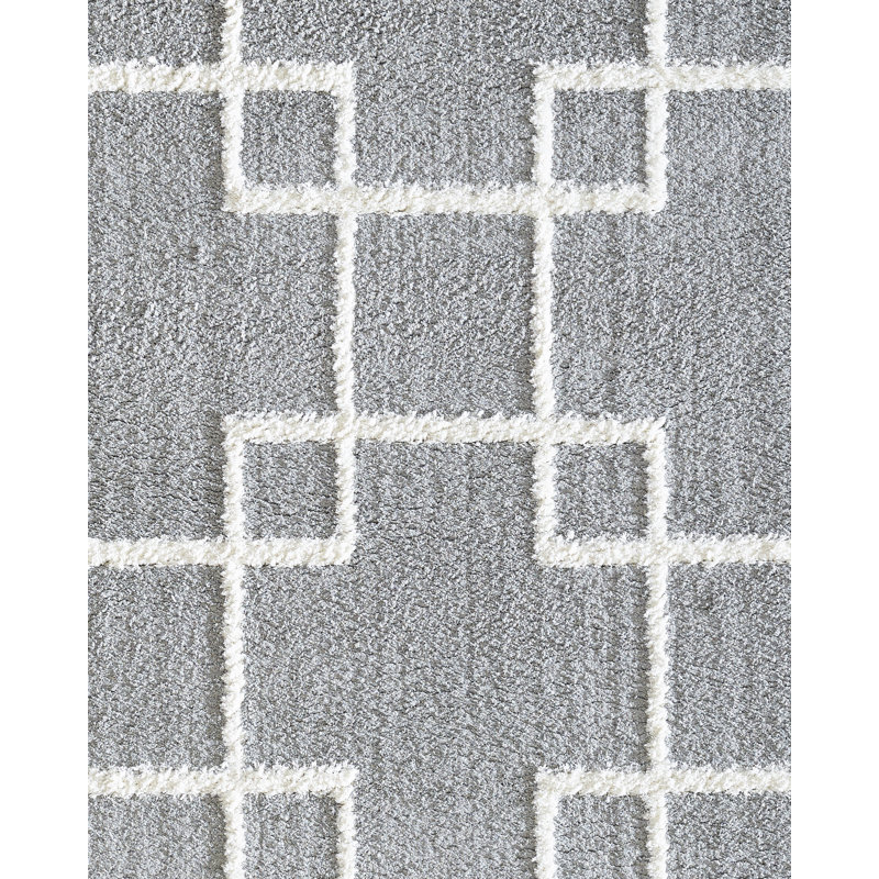 Kempf Geometric Indoor Rug, Rectangle 3'11" x 5'7"