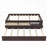 Twin Platform Bed With Trundle, 2 Drawers; Slat Kit, And Power Strip, Solid Wood For Space-Saving And Versatile Storage-1120338662-1120338651