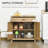 Farmhouse Sideboard Buffet Cabinet