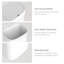 Poubelle à capteur de mouvements en plastique 13 gallons Wayfair Basics