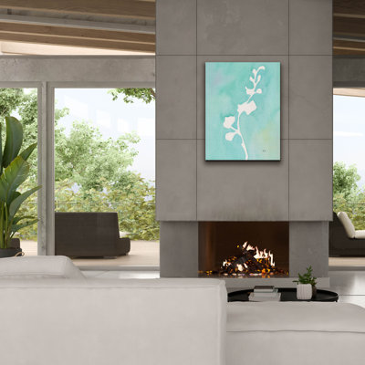  «Field Notes 1» par Bronwyn Baker, art mural sur toile, 26 po x 34 po