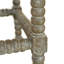 Castle Upholstered Stool with Solid Wood Frame-782111754-698395436