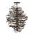 Cyclone 20 - Light Dimmable Geometric Chandelier
