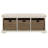 Painswick Cotton Upholstered Storage Bench-259191073