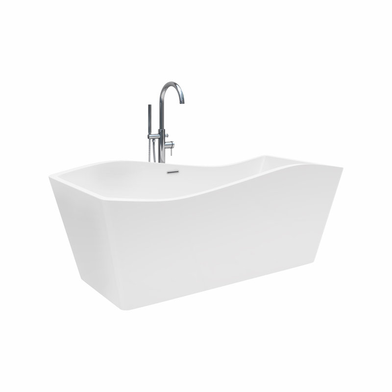 67'' x 31'' Soaking Acrylic Bathtub