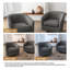 Bennett 73.1Cm Wide Swivel Barrel Chair-379182843