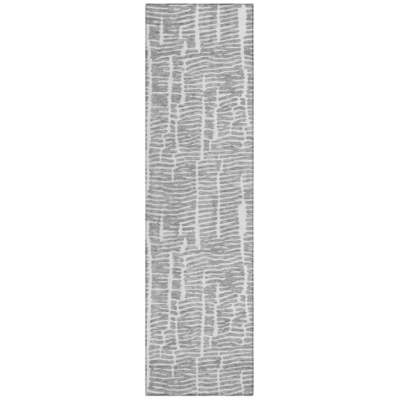 Malchow Washable Abstract Indoor / Outdoor Rug, Runner 2'3" x 7'6"
