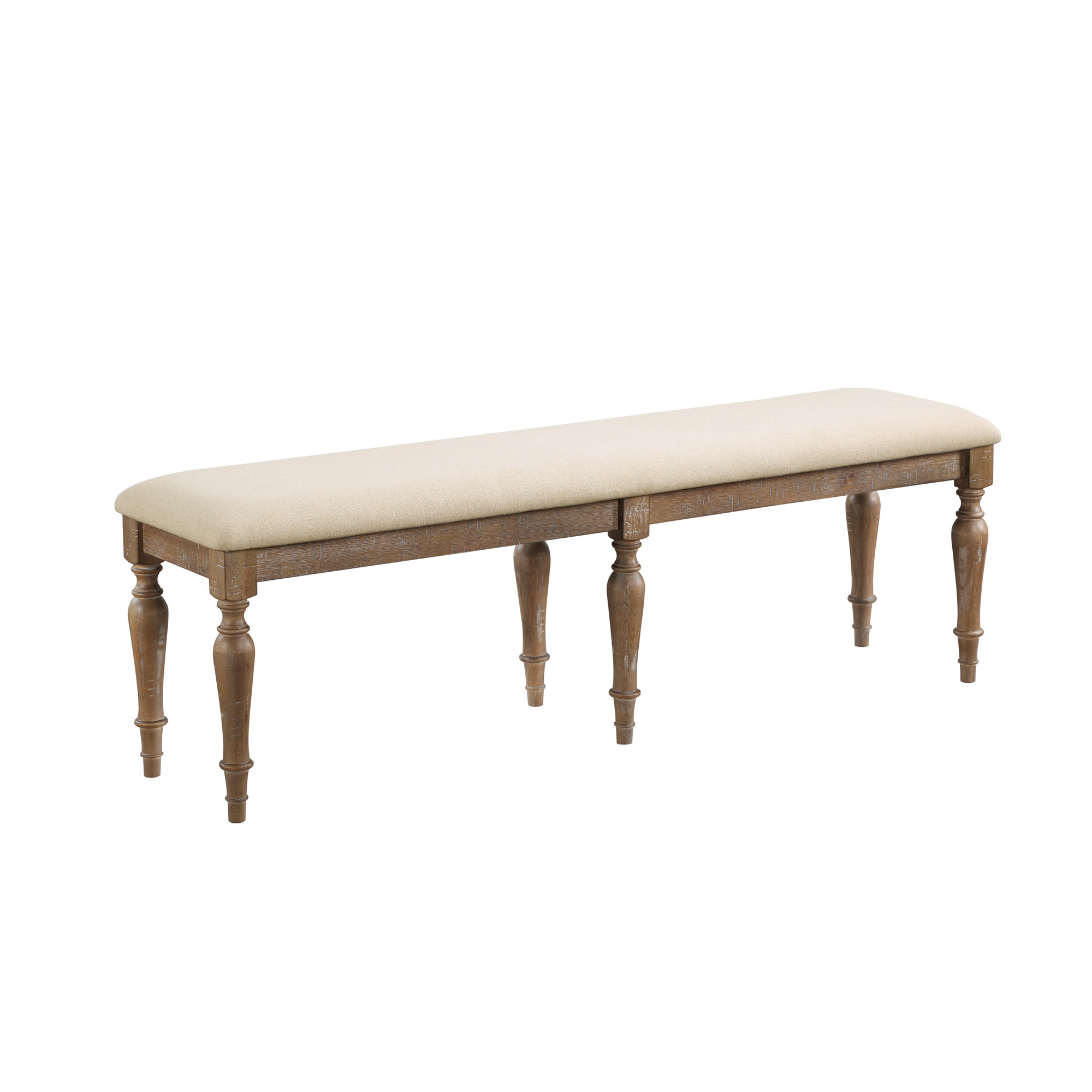 Charlton Home® Bonifacia Upholstered Bench & Reviews | Wayfair