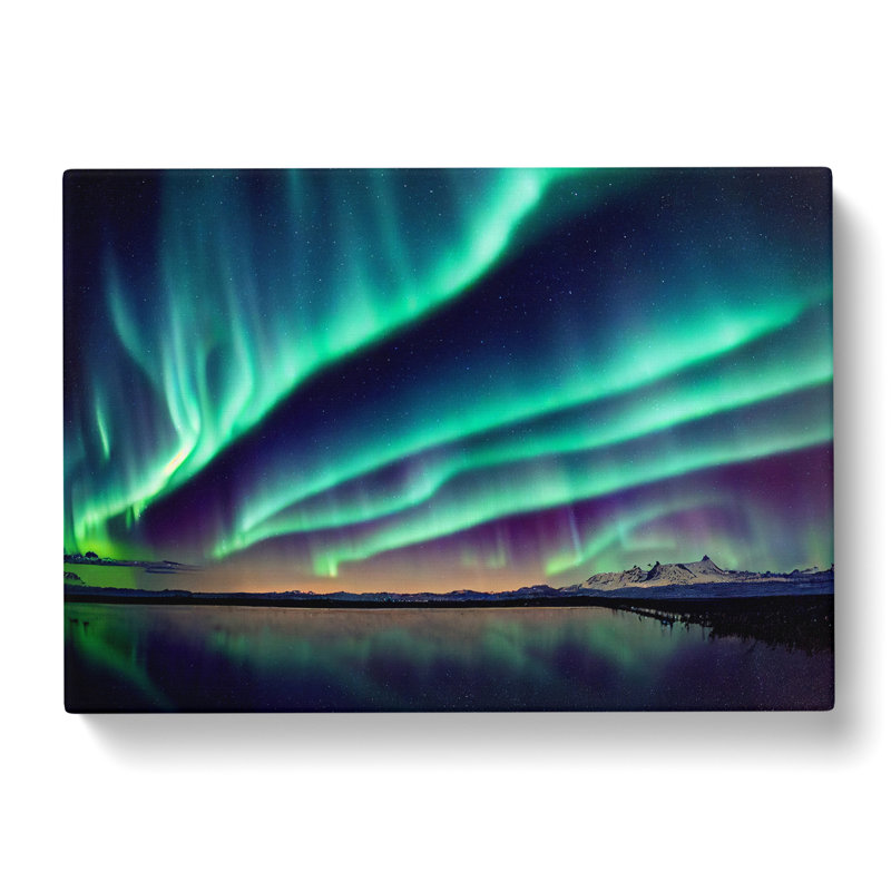 Tremendous Aurora Borealis - Wrapped Canvas, 50cm H x 76cm W x 3cm D