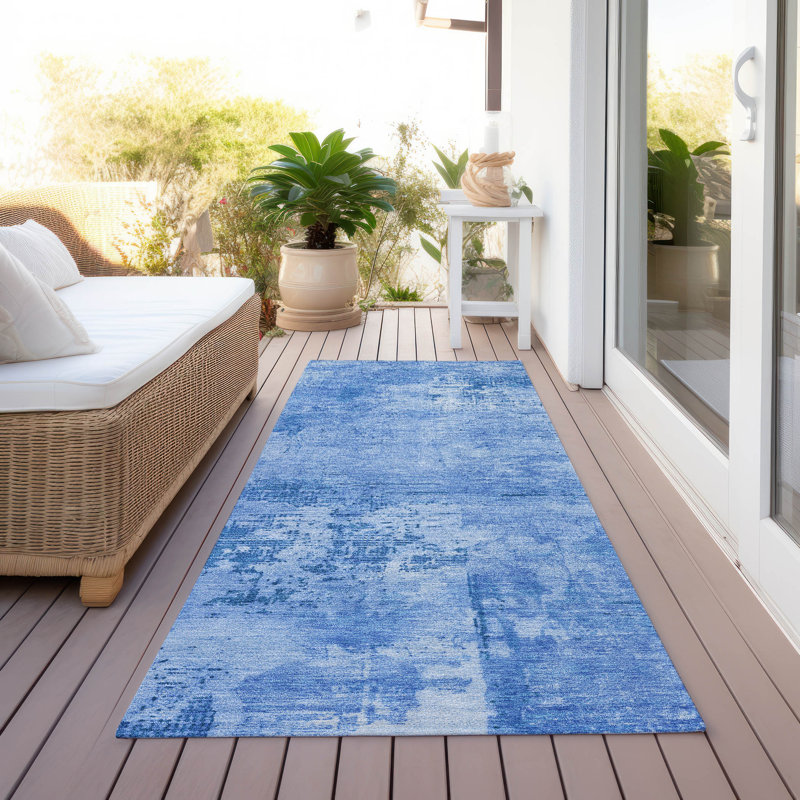  Machine Washable Indoor/Outdoor Chayden ACN1062 Rug, Runner 2'3" x 7'6"