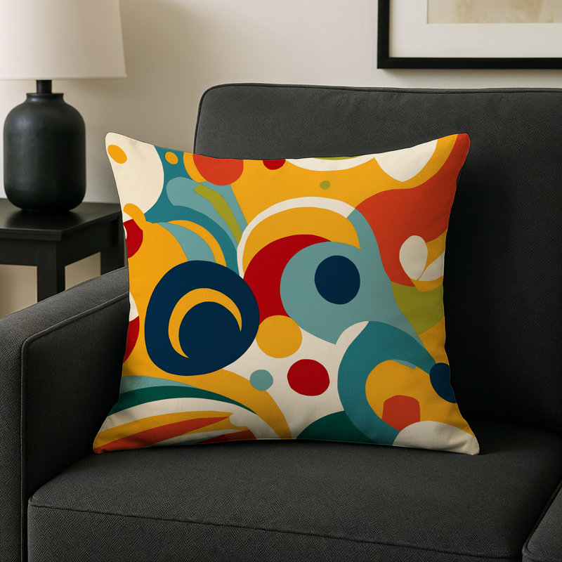 Dynamic Prime Streak Indoor And Outdoor Pillow, Square 16"
