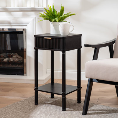 Solid Wood End Table
