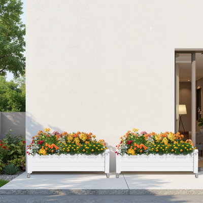 Jardinière extérieure / intérieure / intérieure en résine