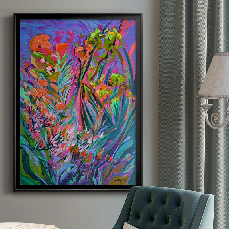 Unfettered Desires II - Picture Frame Print, Black, 36.5" H x 26.5" W x 1" D