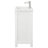 20''Mini Modern Freestanding Single Bathroom Vanity with Ceramic Top For Small Space-105116842