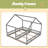 Twin Size House Platform Beds,Two Shared Beds-874782375