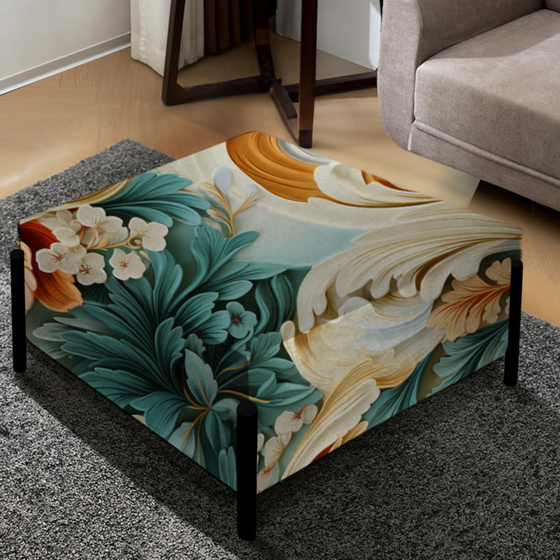 Repose-pieds Rustic Paisley