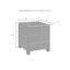 Ensemble de chaises d'extérieur 3 pièces Regina-70691720-70691719