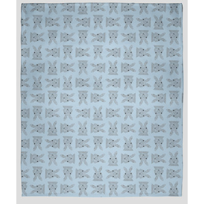 Bickerstaff Criss Cross Bunnies Blanket