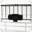Cage à 2 niveaux avec roulettes, plateforme et rampe pour petits animaux