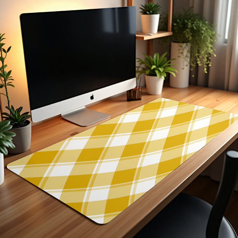 Polyester Desk Pad, 31.5x15.5