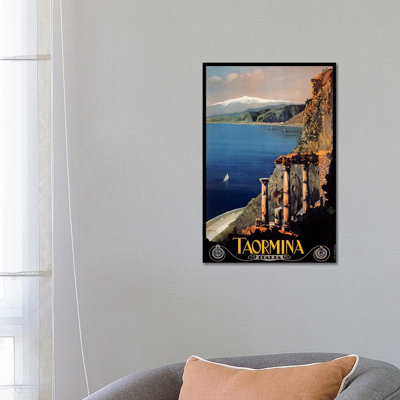 Taormina 1 Piece Wrapped Canvas Painting