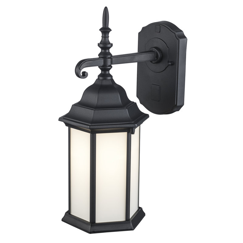 Lanterne murale d'extérieur 1 lumière Driss, H 14,5 po x l 6,25 po x P 8,75 po