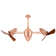 48" Ar Ruthiane 3 Blade Ceiling Fan