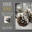 Christmas Holiday Art -Series 2-CCXIX Framed Print - Solid Wood-1206539431-1206539433