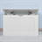 Braymer White Lift Top Entryway Storage Cabinet With 2 Safety Hinge, Wooden Toy Box