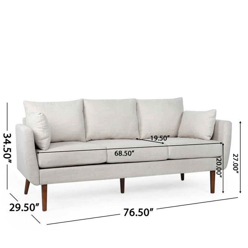 Wade Logan® Anthi 76.5'' Upholstered Sofa & Reviews | Wayfair