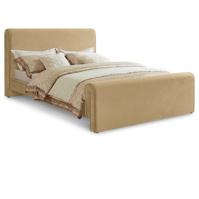 Lit plateforme tapissier Sadete