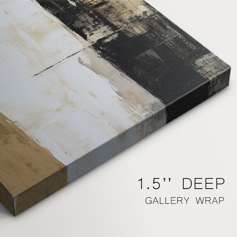 Abstract Series 4 #XXIV-Gallery Wrapped Canvas, 20" H x 40" W
