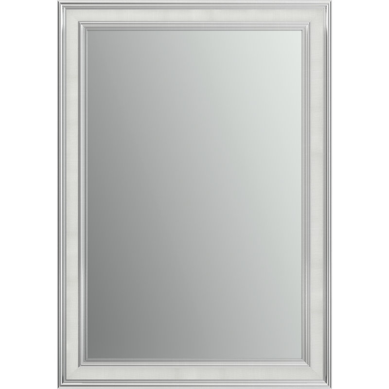Traditional Bathroom / Vanity Mirror, Chrome, 46.93'' H X 33.19'' W X 1.65'' D