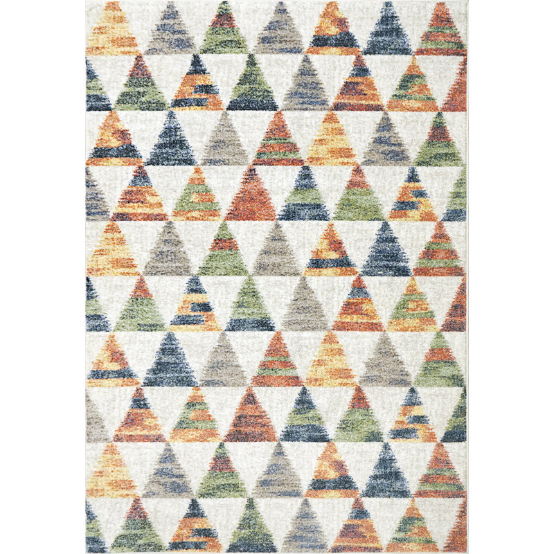 Tapis orange Garver, Rectangle 7 pi 10 po x 11 pi 2 po