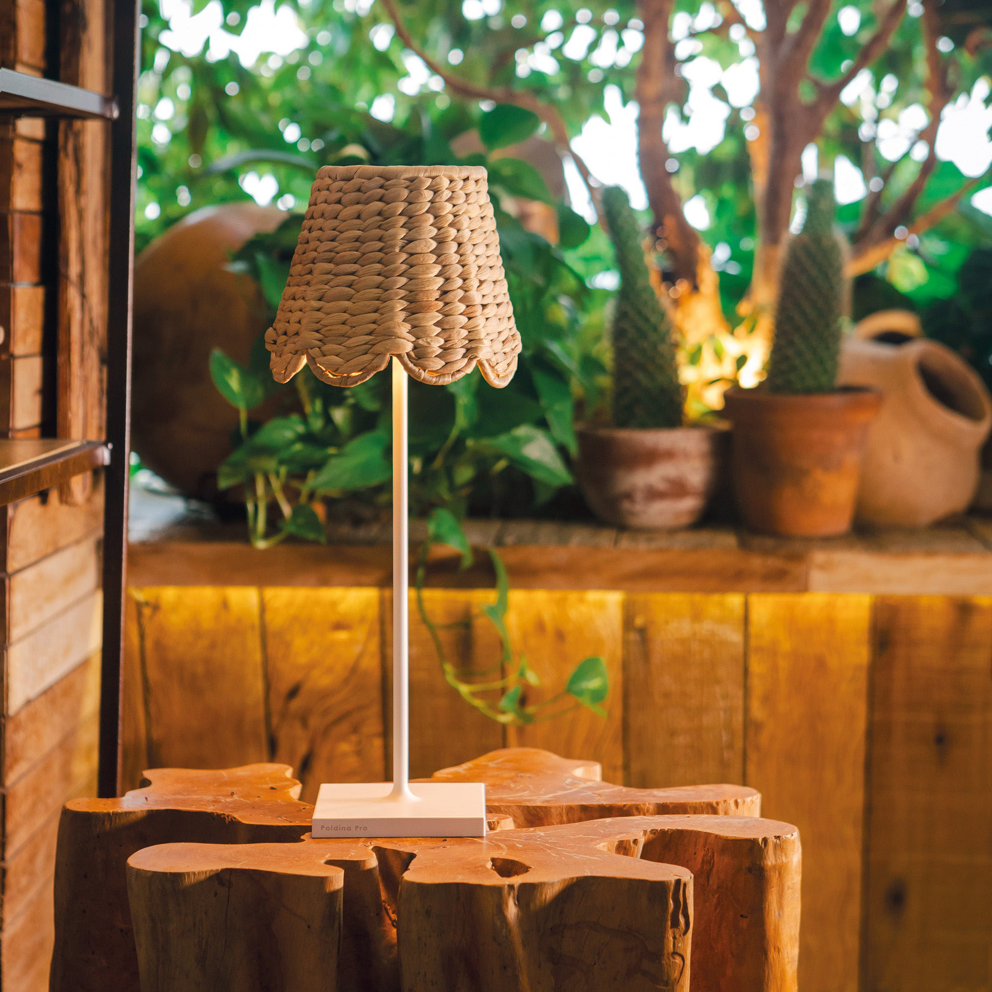 Poldina Wicker Shade, Scalloped Water Hyacinth, Poldina Pro/Mini