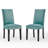 Modway Silver Orchid Lind Velvet Nailhead Trim Dining Side Chairs-1029834759