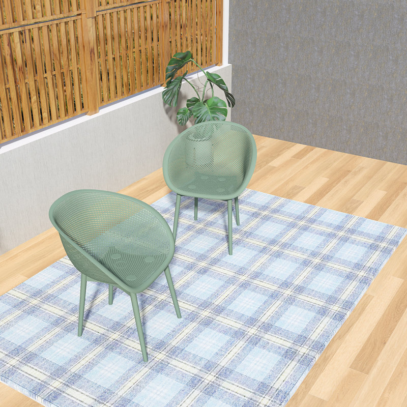 Ensemble de 2 chaises longues en plastique PP résistant aux intempéries - Design moderne et léger pour la terrasse, la plage, l'intérieur et l'extérieur (sans table)
