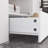 46.9" W 12-Drawer Closet Island Dresser with Tempered Glass Top & Shelf, Dressing Room Storage Cabinet, White