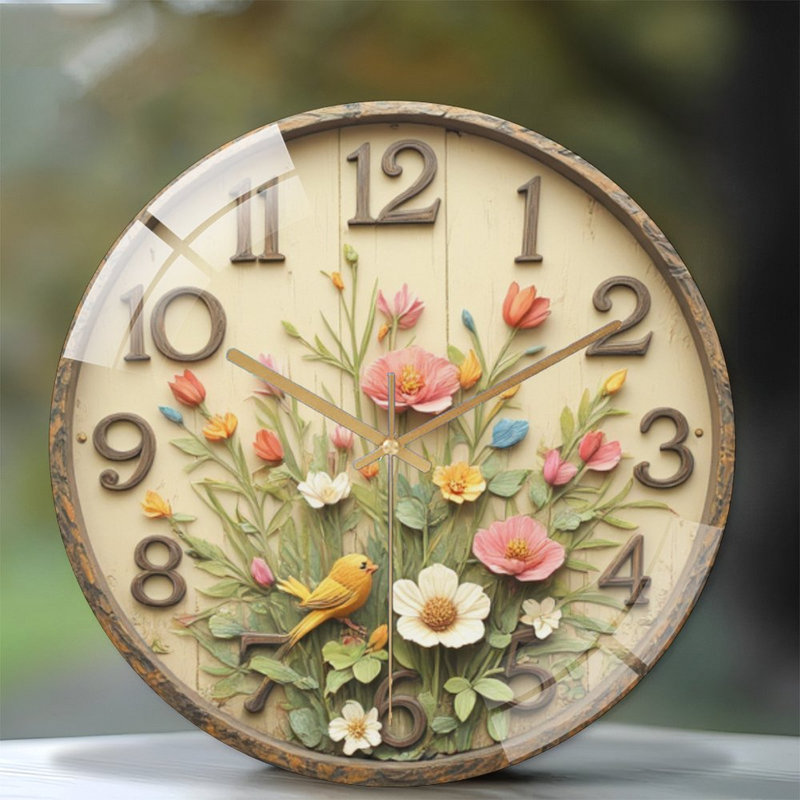 Horloge murale 12 po
