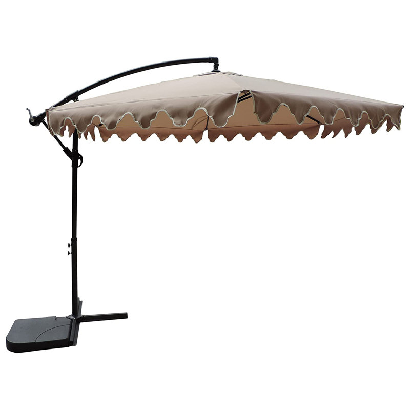 Parasol de marché 10', Brun clair