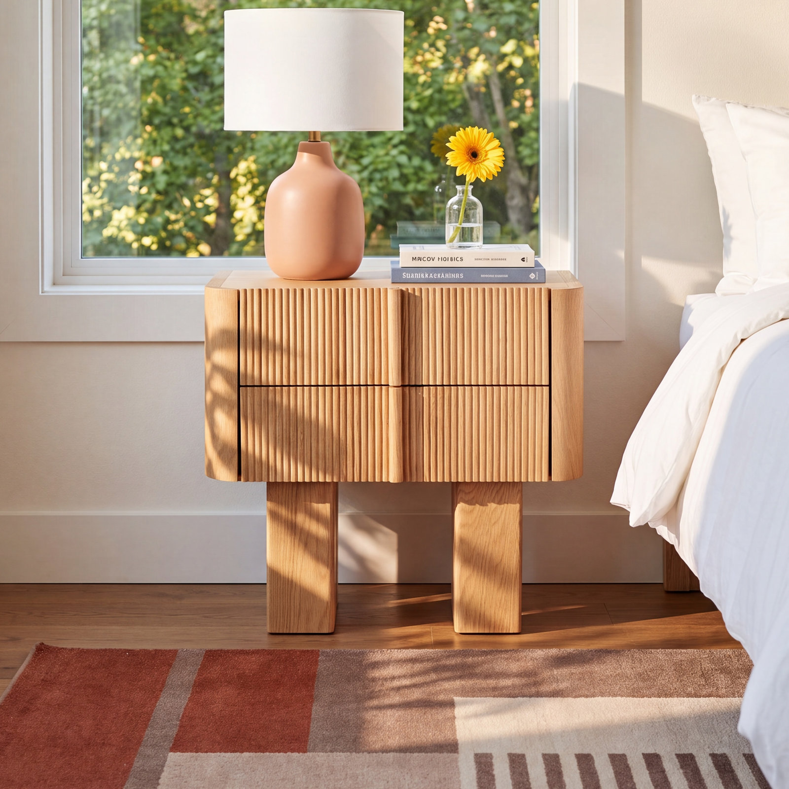 Toledo Oak Nightstand