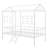 Twin Size Metal Canopy House Bed, Daybed-2059160241