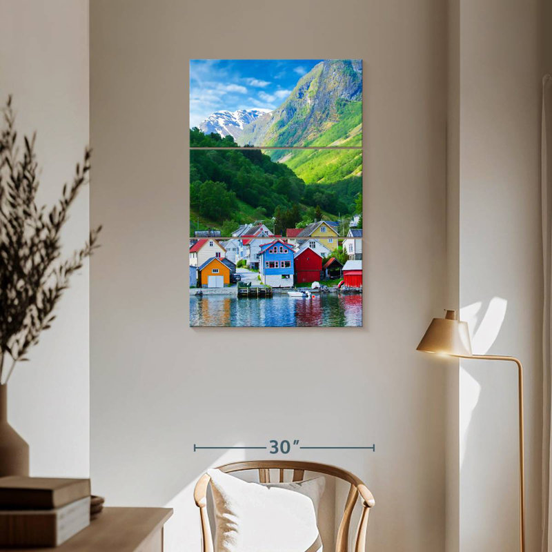 Village de fjords d'Alvord Geiranger, H 57 po x l 36 po