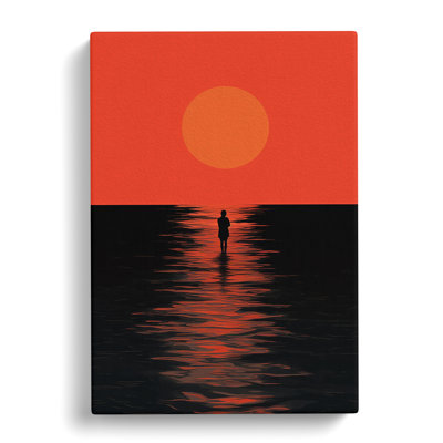 Sunset Minimalism No.2 - No Frame Print
