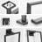 4 - Piece Bathroom Hardware Set