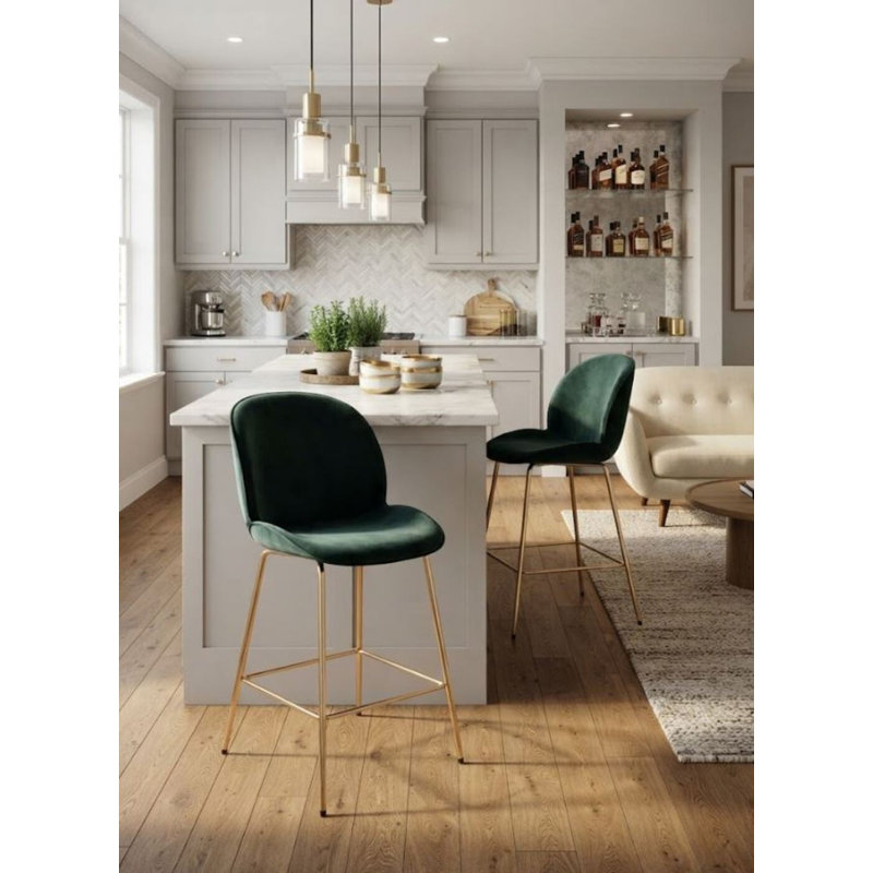 Tabouret Zurich, Vert