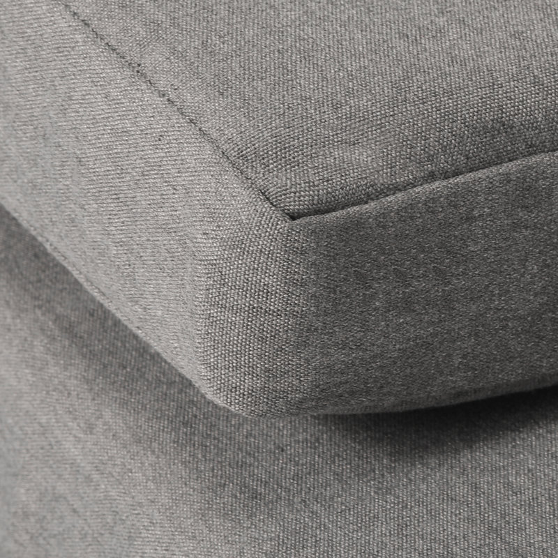 Coussin , L 22,5 po x P 74 po, Gris