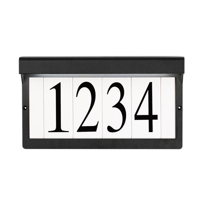 Aleverson Rectangle Address Plaque Frame