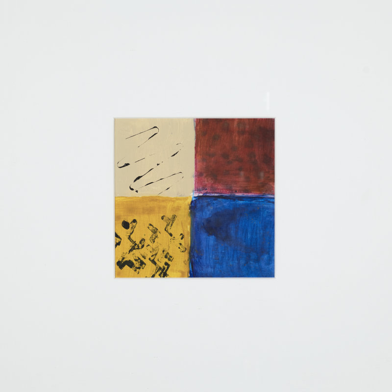 Red, Yellow And Blue Squares LV Painting